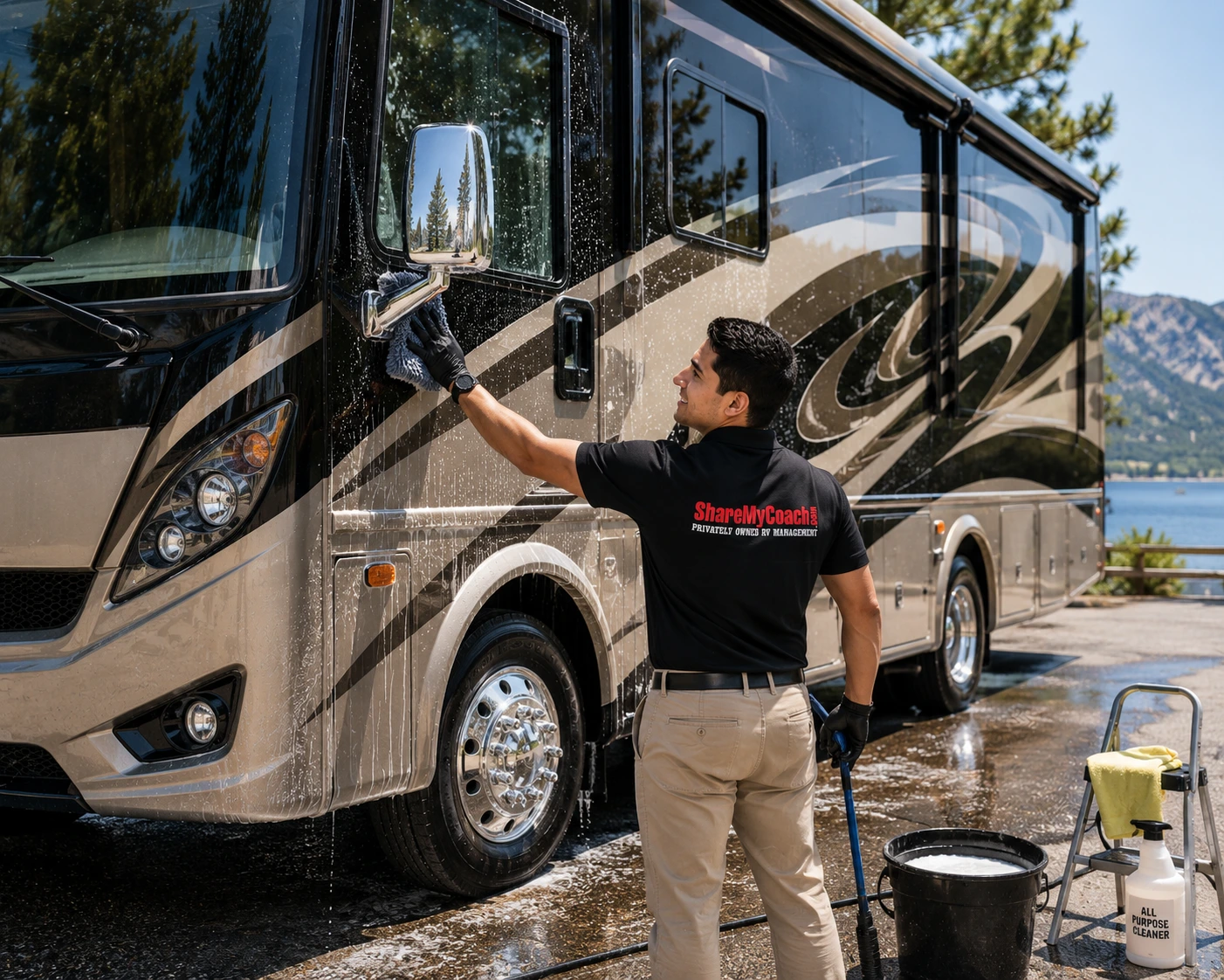 Exterior cleaning